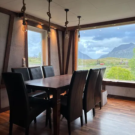 The Chess House Lofoten - Luxury Arctic In Сasa de vacaciones Fredvang