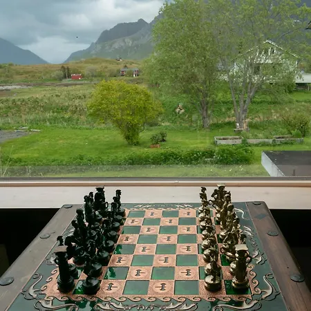 度假居 The Chess House Lofoten - Luxury Arctic In